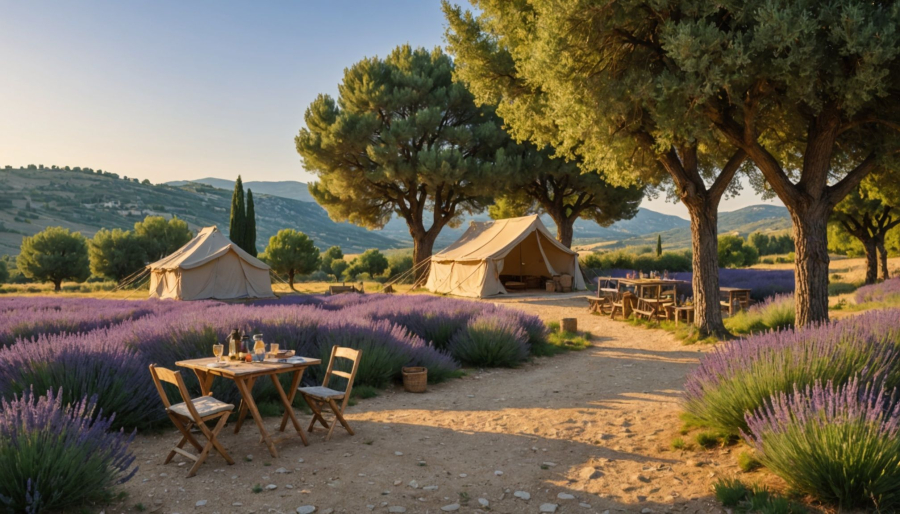 Ontdek kamperen in de drôme provençale